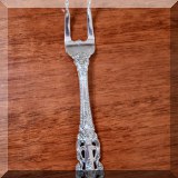S01. Gorham sterling silver fork. 